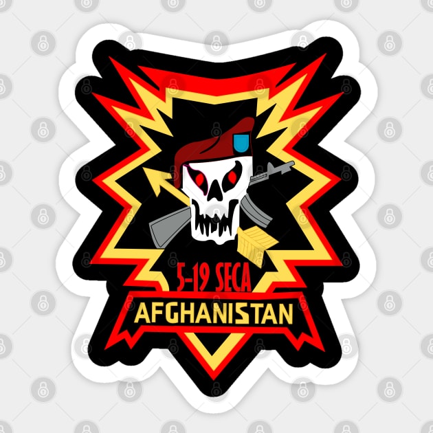 SOF - 5th Bn 19th SFG - Afghanistan Sticker by twix123844